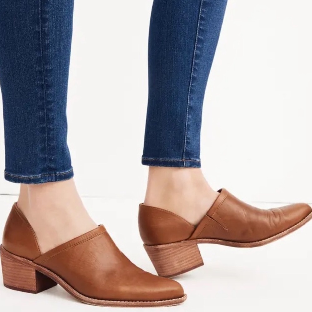Madewell Brady low cut block heel